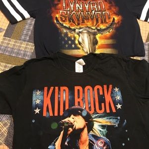 Size Med T~Shirts Kid Rock & Lynard Skynyrd